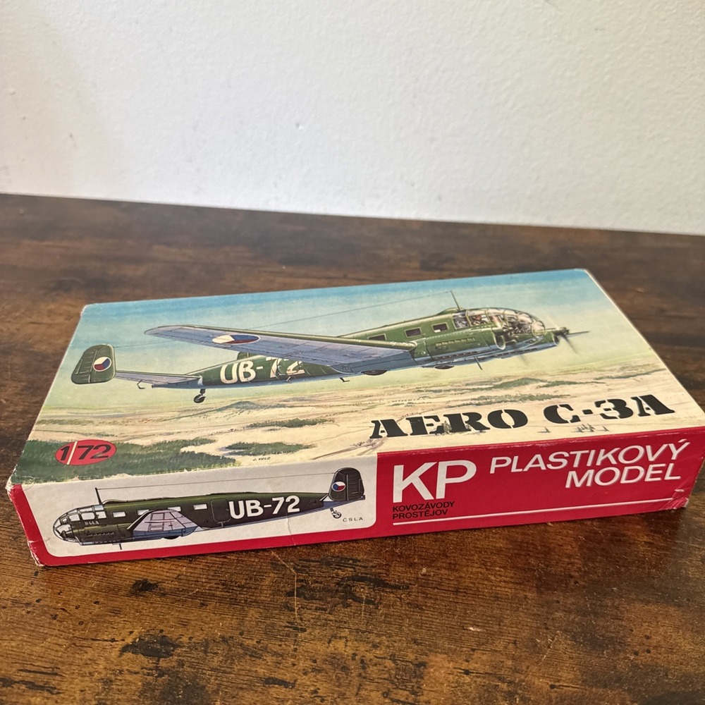 KP Plastikovy 1/72 Aero C-3A Model Kit Vintage Airplane NEW KP010